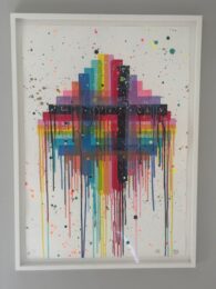Faux Flag by Maya Hayuk at Dovehouse Contemporary