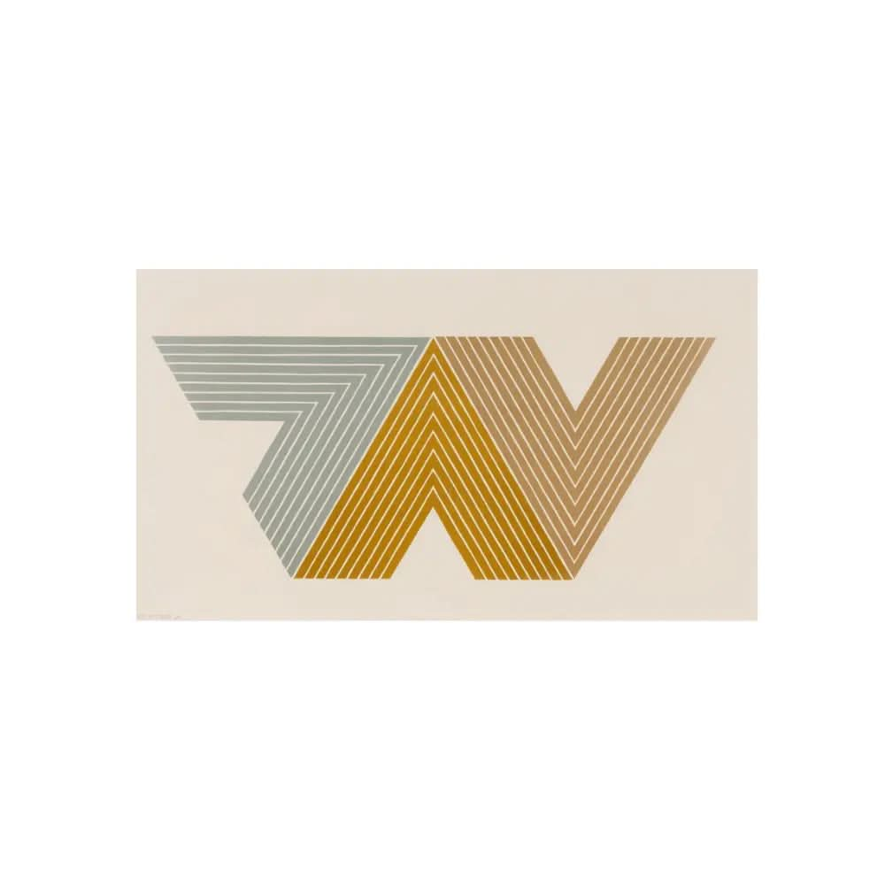 Frank Stella, Hyena Stomp – from Jasper’s Dilemma (1973) by Frank Stella