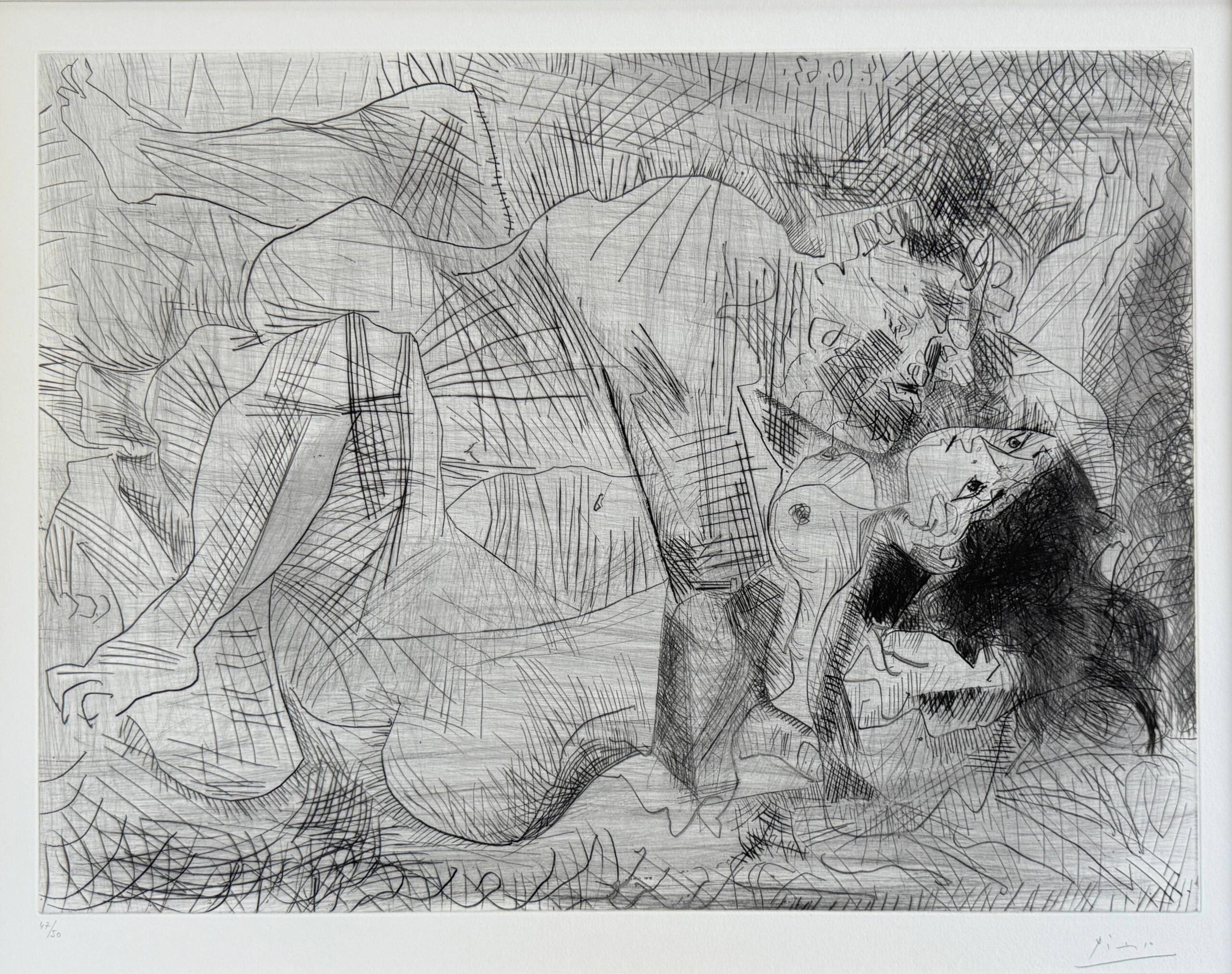 Étreinte by Pablo Picasso