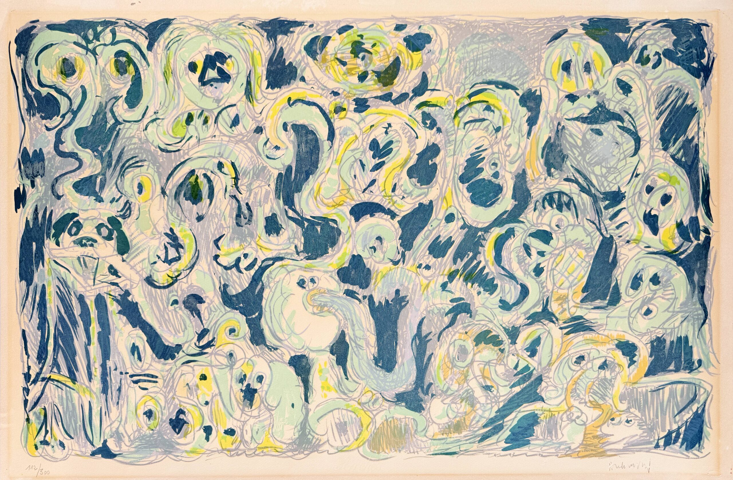 L’inconditionnement humain by Pierre Alechinsky
