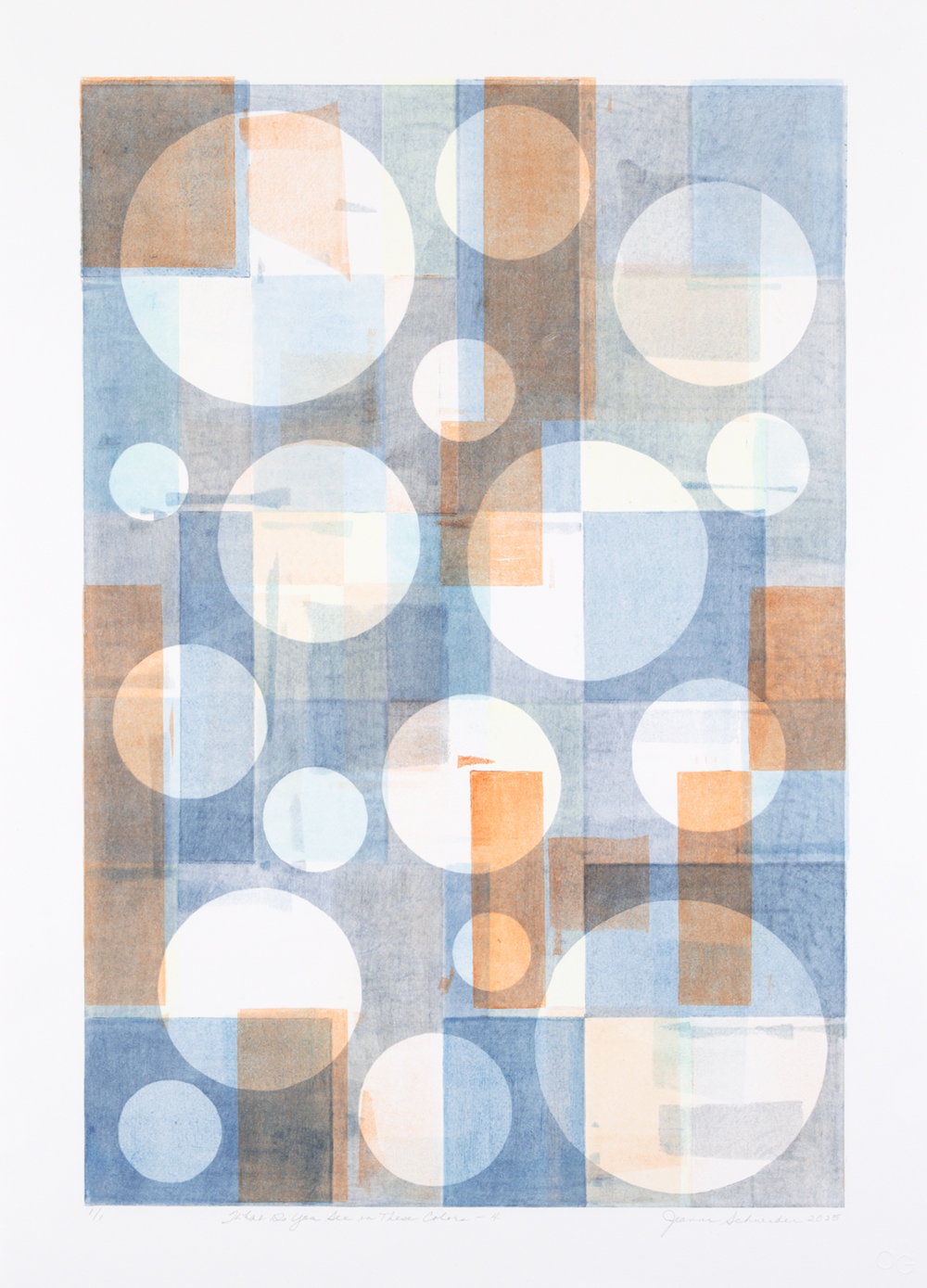 What Do You See in These Colors – 4 by Jeanne Schneider