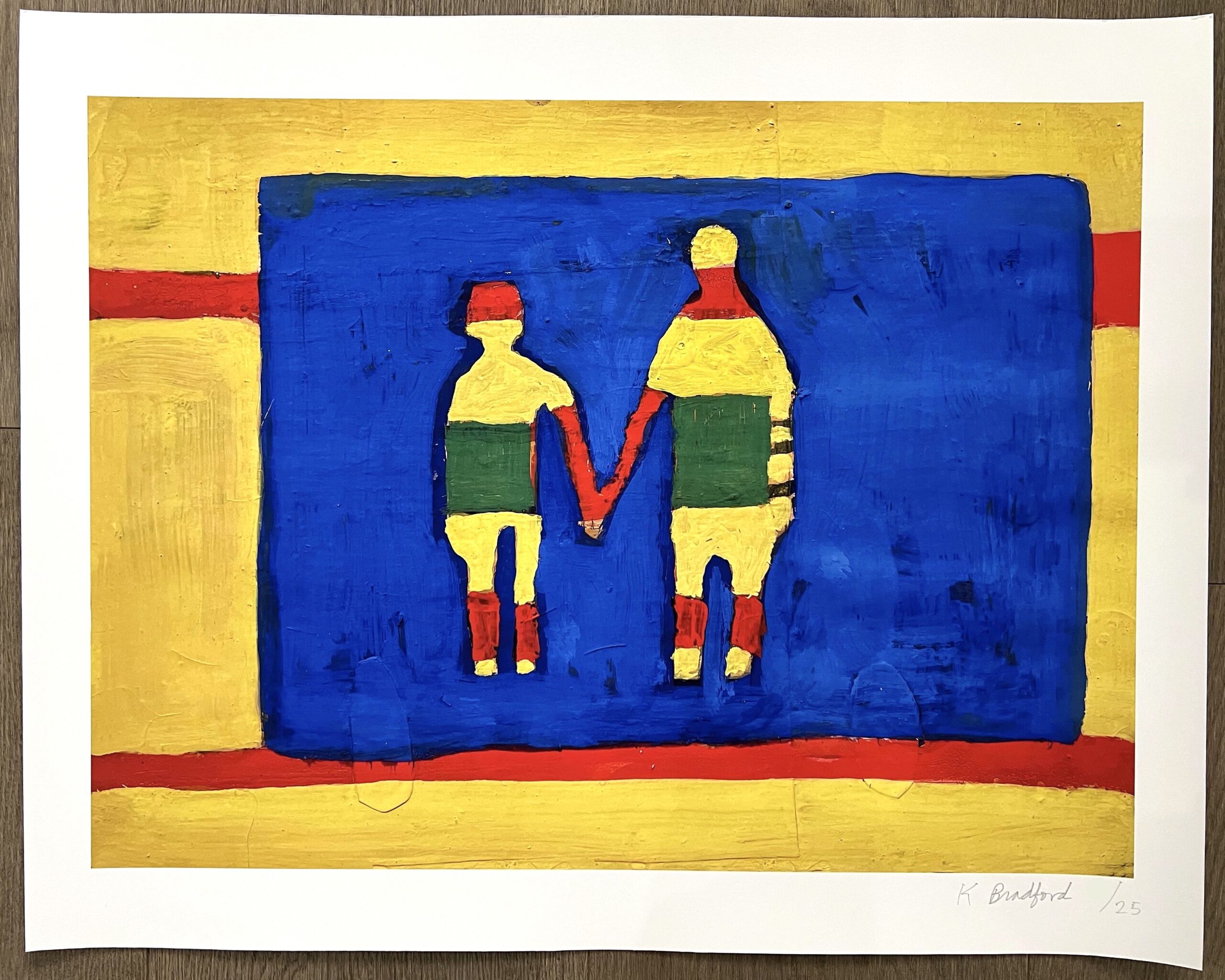 Stripe People by Katherine Bradford