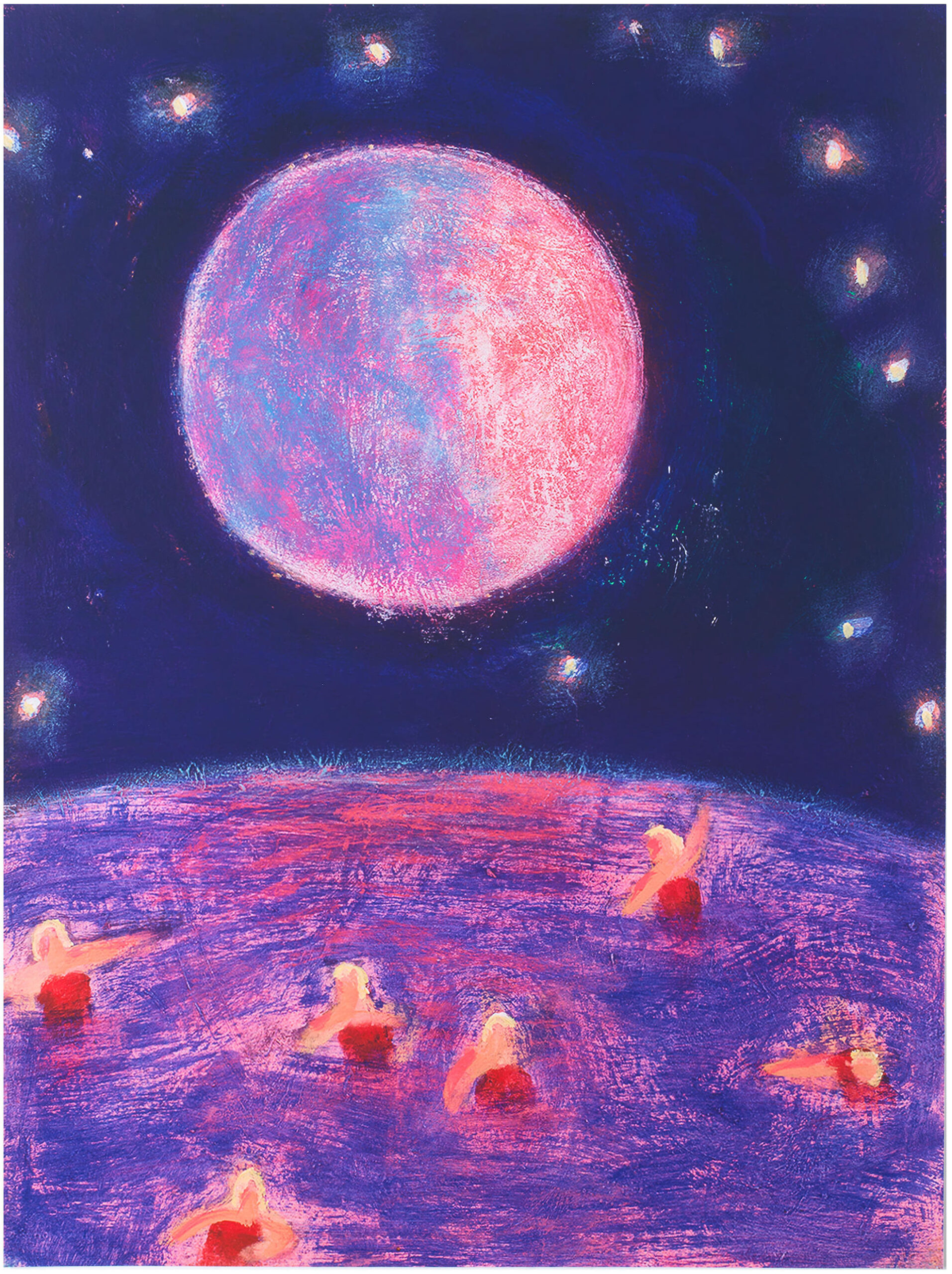 Swim Team Outerspace by Katherine Bradford