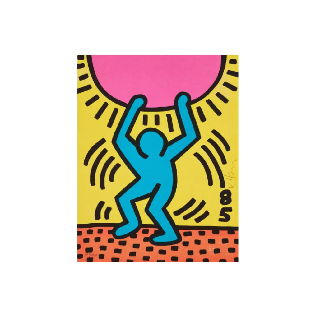 Keith Haring – International Youth Year (1985) by Keith Haring