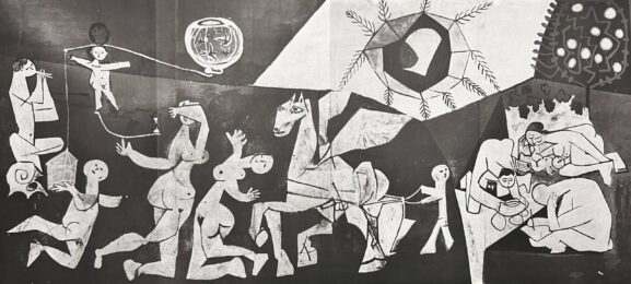 La Guerre et la Paix Collotype by Pablo Picasso at Epicentrum Art Gallery