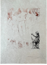 Le Judement de Paris by Salvador Dalí at Puccio Fine Art
