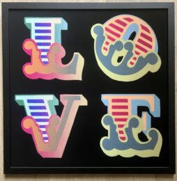 Love Lenticular IV by Ben Eine at Dellasposa
