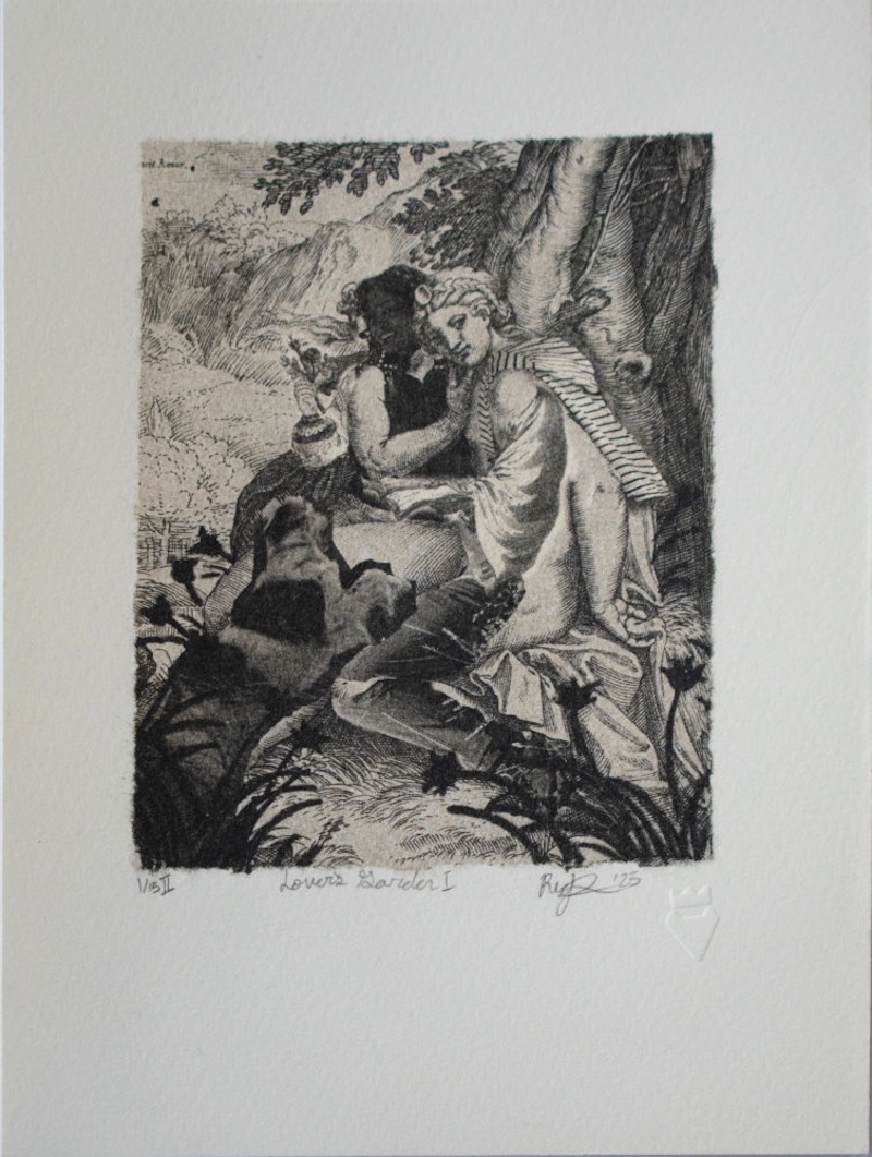 Lover’s Garden I by Rudolph Taylor