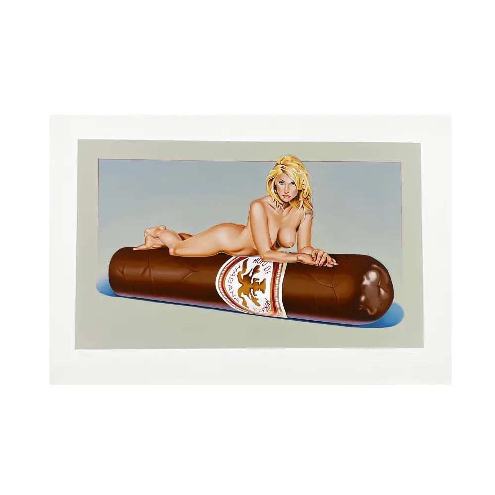 Mel Ramos, Hav-a-Havanna #7, (2008) by Mel Ramos