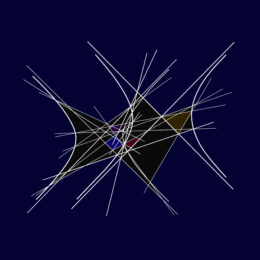 Minkowskian Geometry Inversion by Clifford Singer at iMuseum Vegas