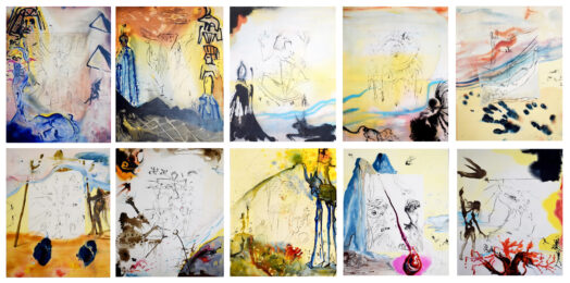 Moses and Monotheism by Salvador Dalí at Gilden's Art Gallery