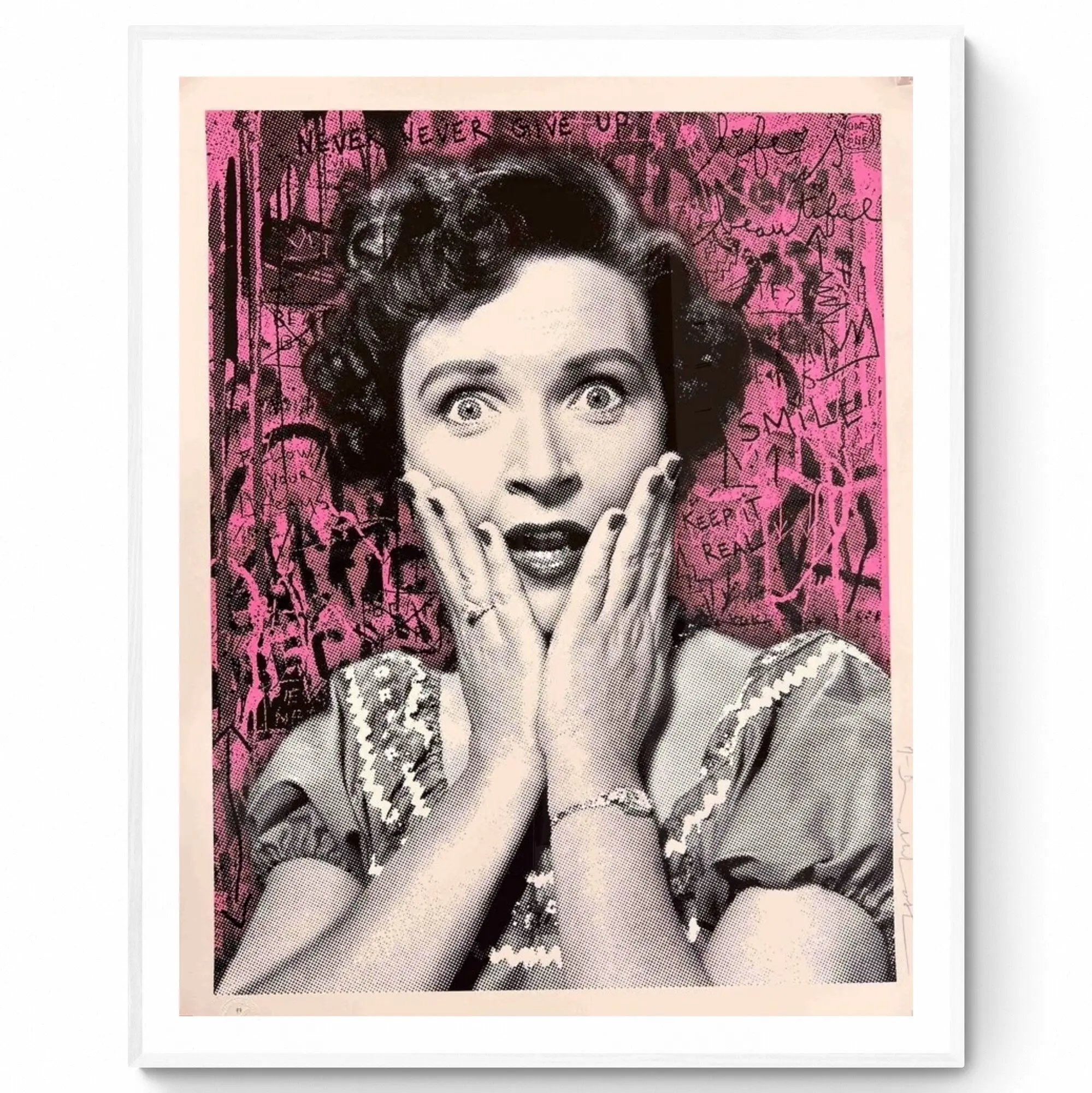 Mr. Brainwash, Golden girl, 2022 by Mr Brainwash