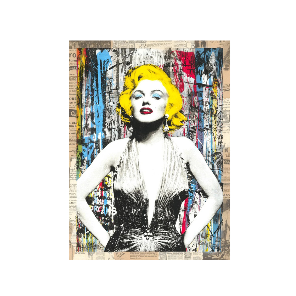 Mr. Brainwash, Marilyn Forever, 2021 by Mr Brainwash