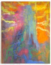Novelmber painting (The Thumb) by Clyde Hopkins at Dovehouse Contemporary