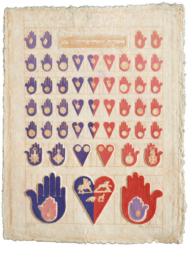 Numismaticocardioloquiromantica by Pedro Friedeberg at Mixografia