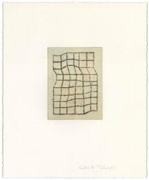 Orange Drypoint by Charles Tyrrell at Stoney Road Press