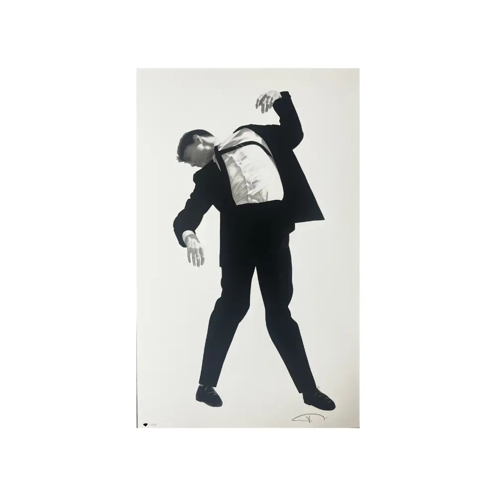 Robert Longo – Untitled (Eric, from the series “Men in the Cities”) 2025 by Robert Longo