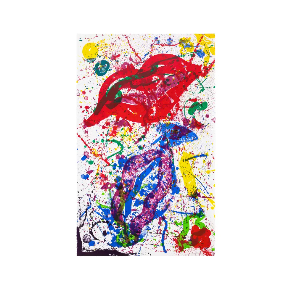 Sam Francis – Untitled (SF-329) (L. L278) by Sam Francis