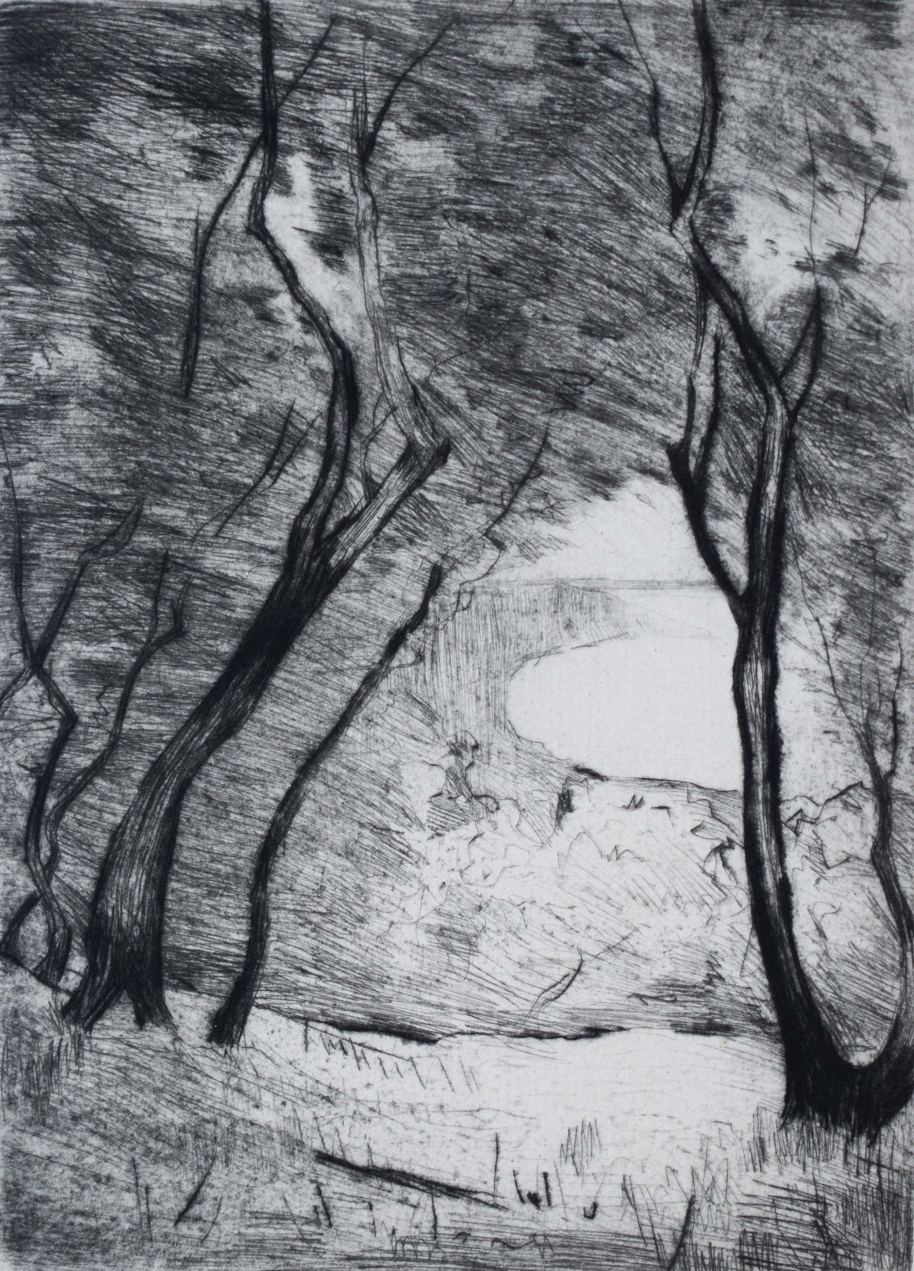 Schlachtensee, from: Berlin Impressions by Lesser Ury