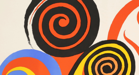 Tempete by Alexander Calder at Puccio Fine Art