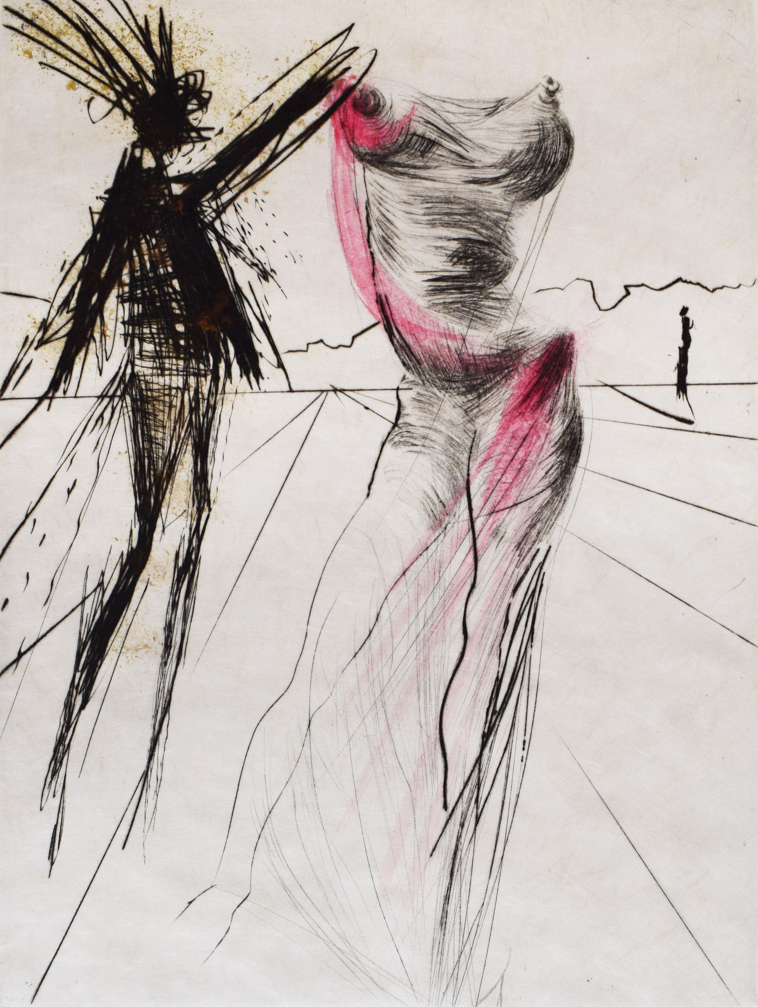 The Sculpture, from: Faust (Walpurgis Night) by Salvador Dalí