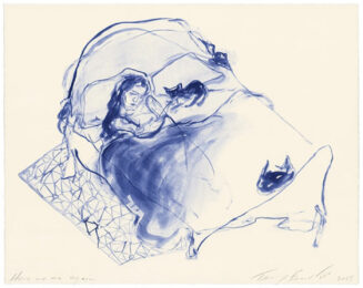 Tracey Emin Here We Are, Again by Tracey Emin at Clifton Gallery