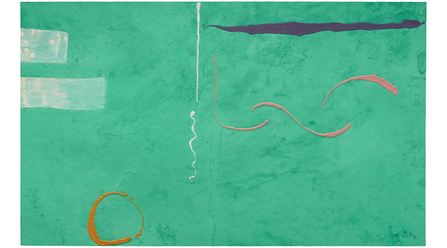 Tahiti by Helen Frankenthaler