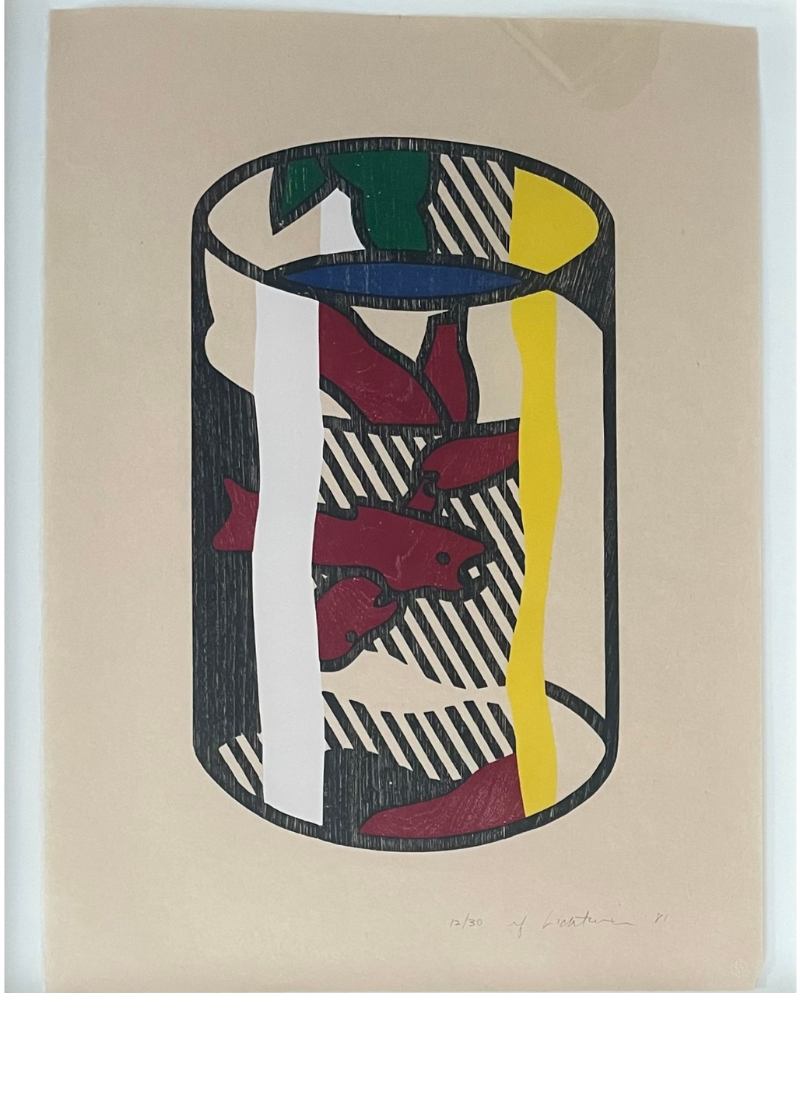 Goldfish Bowl by Roy Lichtenstein