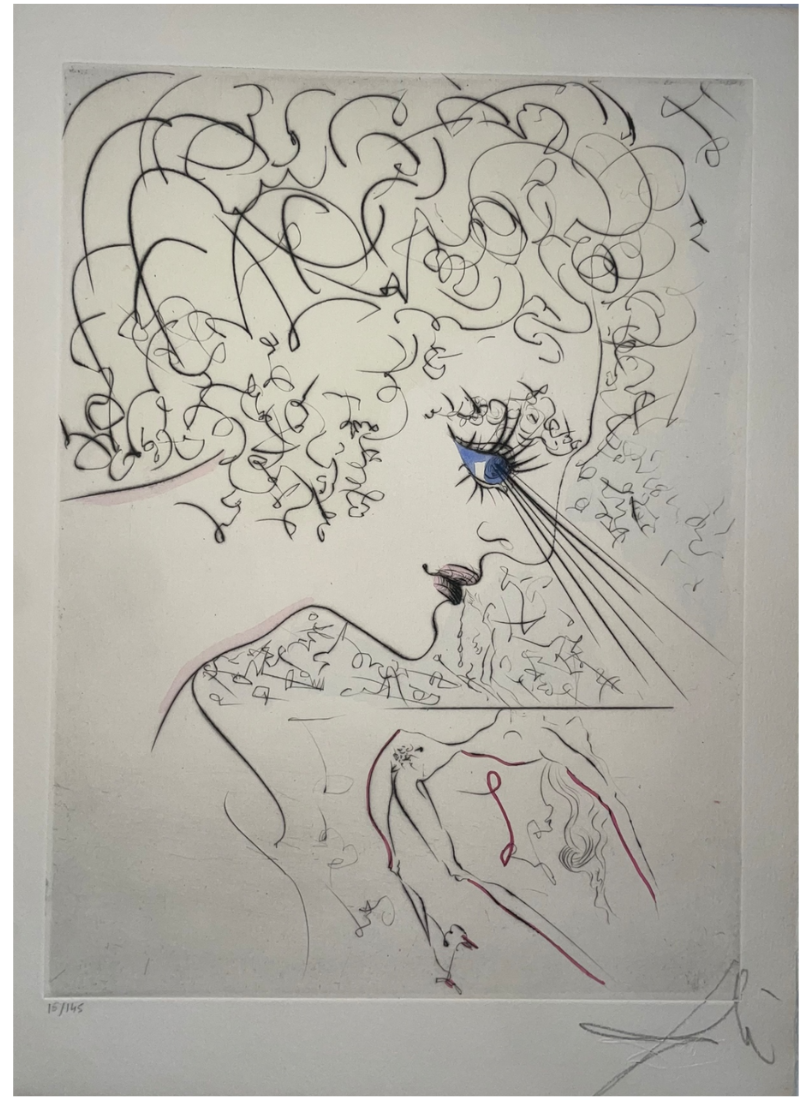 La Tete (The Head) by Salvador Dalí