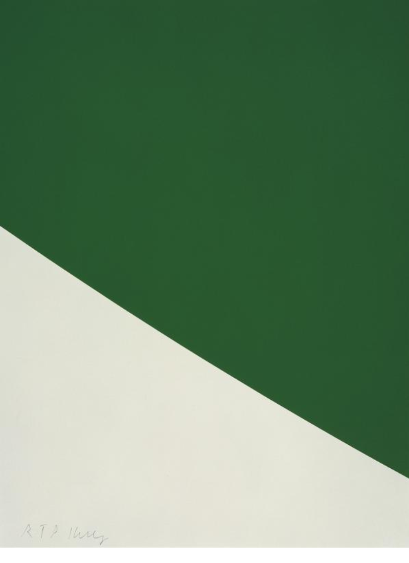 Green Curve by Ellsworth Kelly