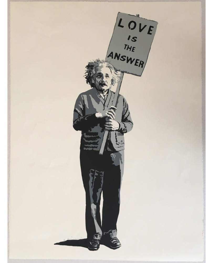Love is the Answer by Mr Brainwash
