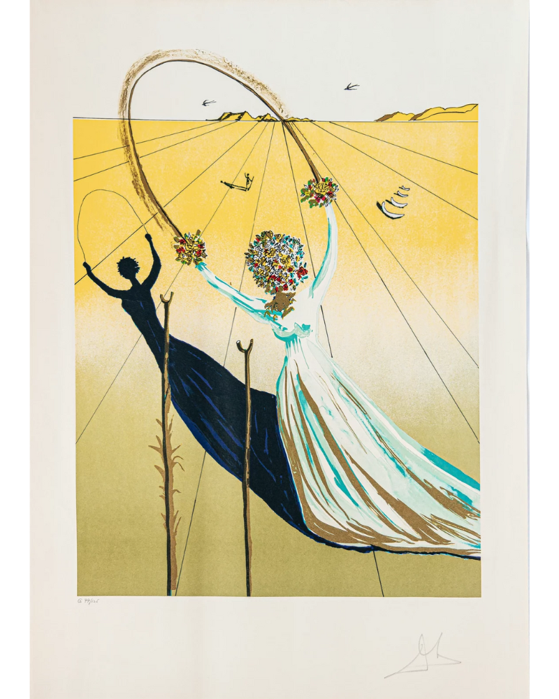 Dream Passage by Salvador Dalí