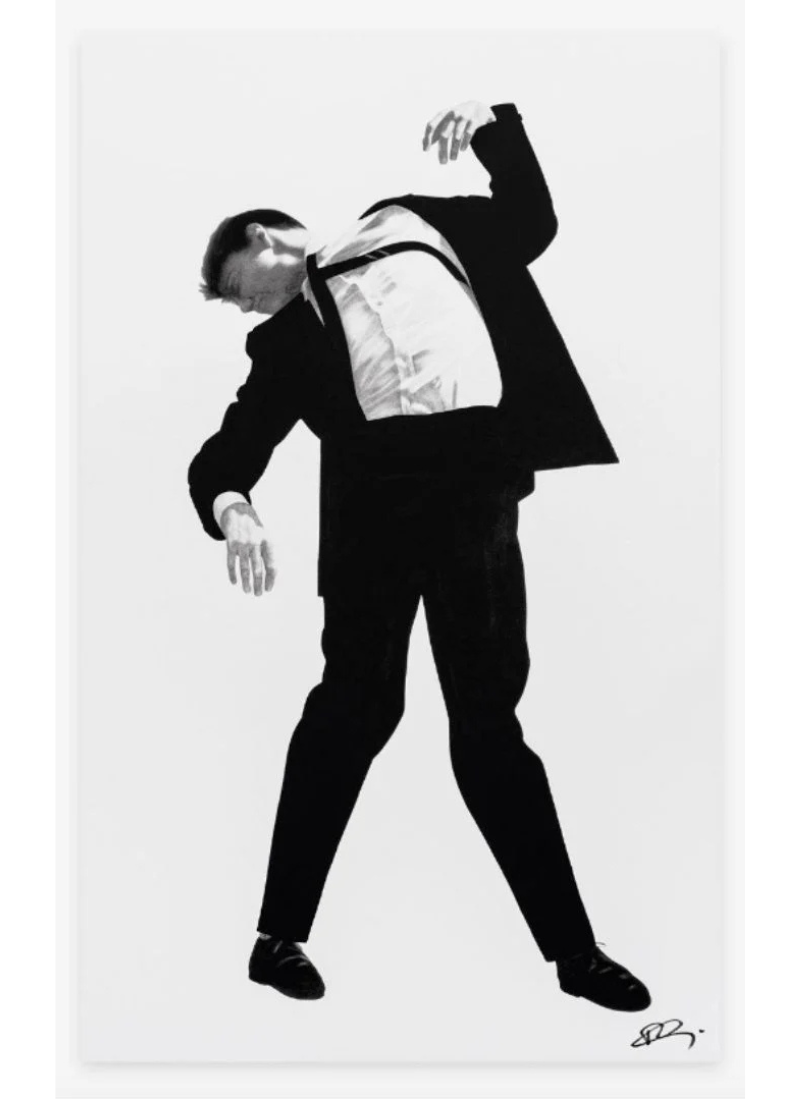 Untitled (Eric) by Robert Longo