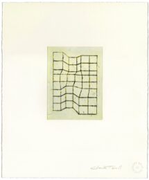 Yellow Drypoint by Charles Tyrrell at Stoney Road Press