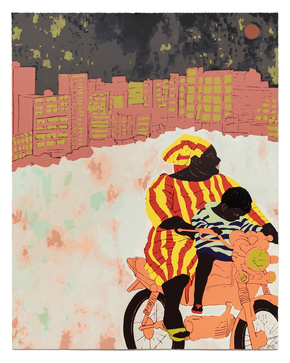 The mother and child from Matola by Cassi Namoda