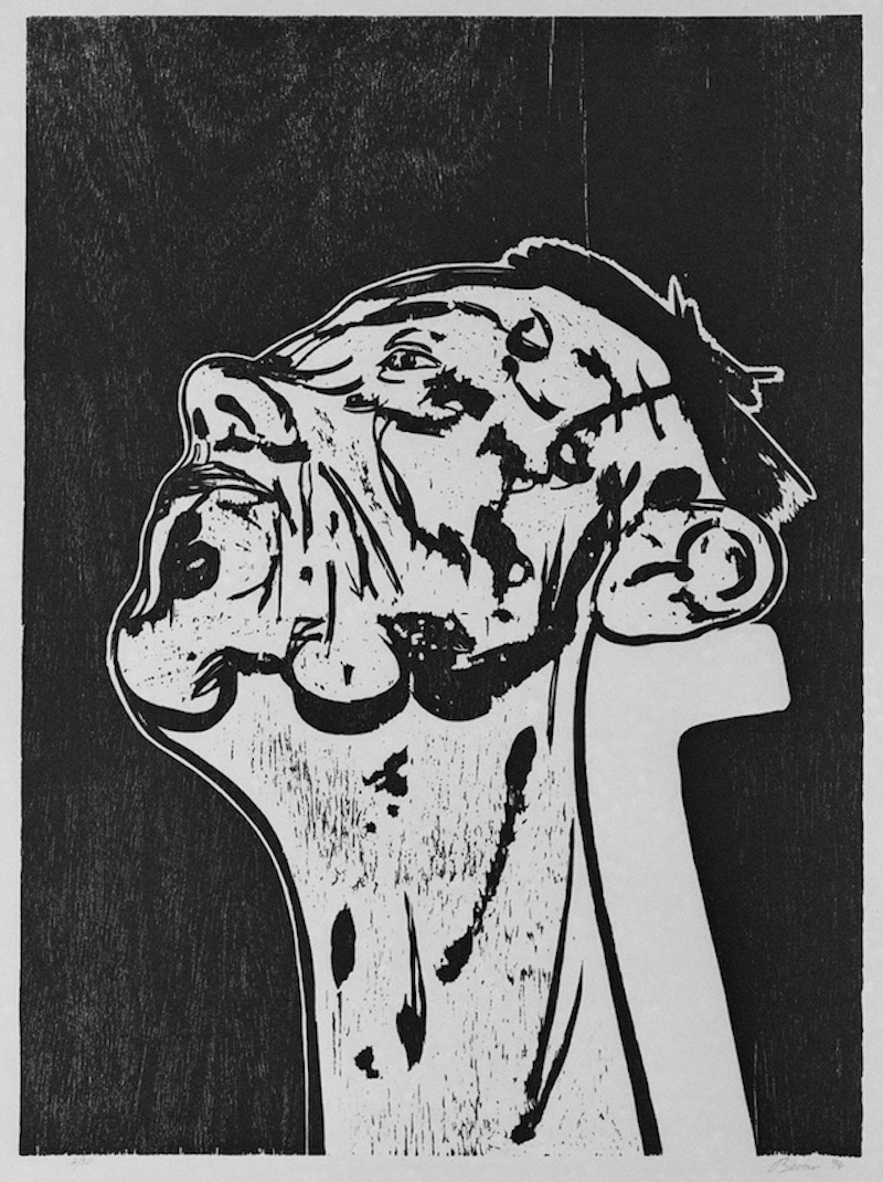 Head and Neck with Prop by Tony Bevan