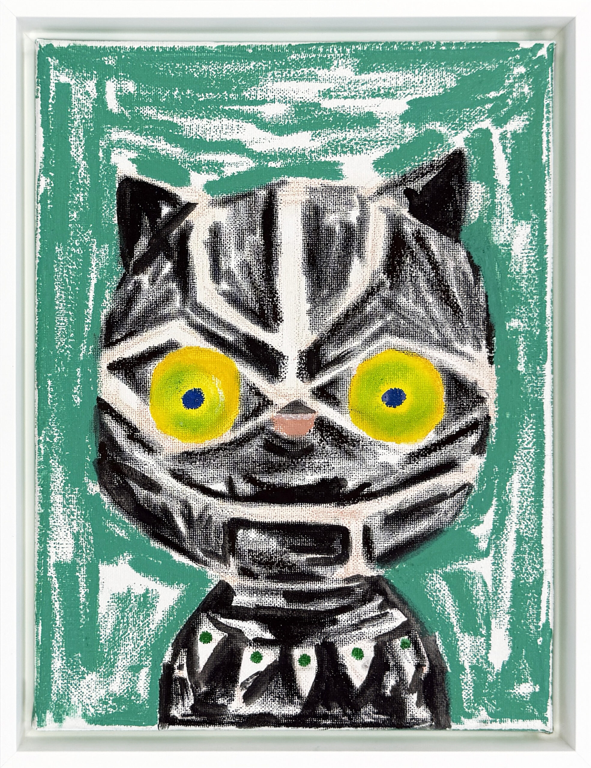 Panther Dough II (framed original painting on canvas) by Socko