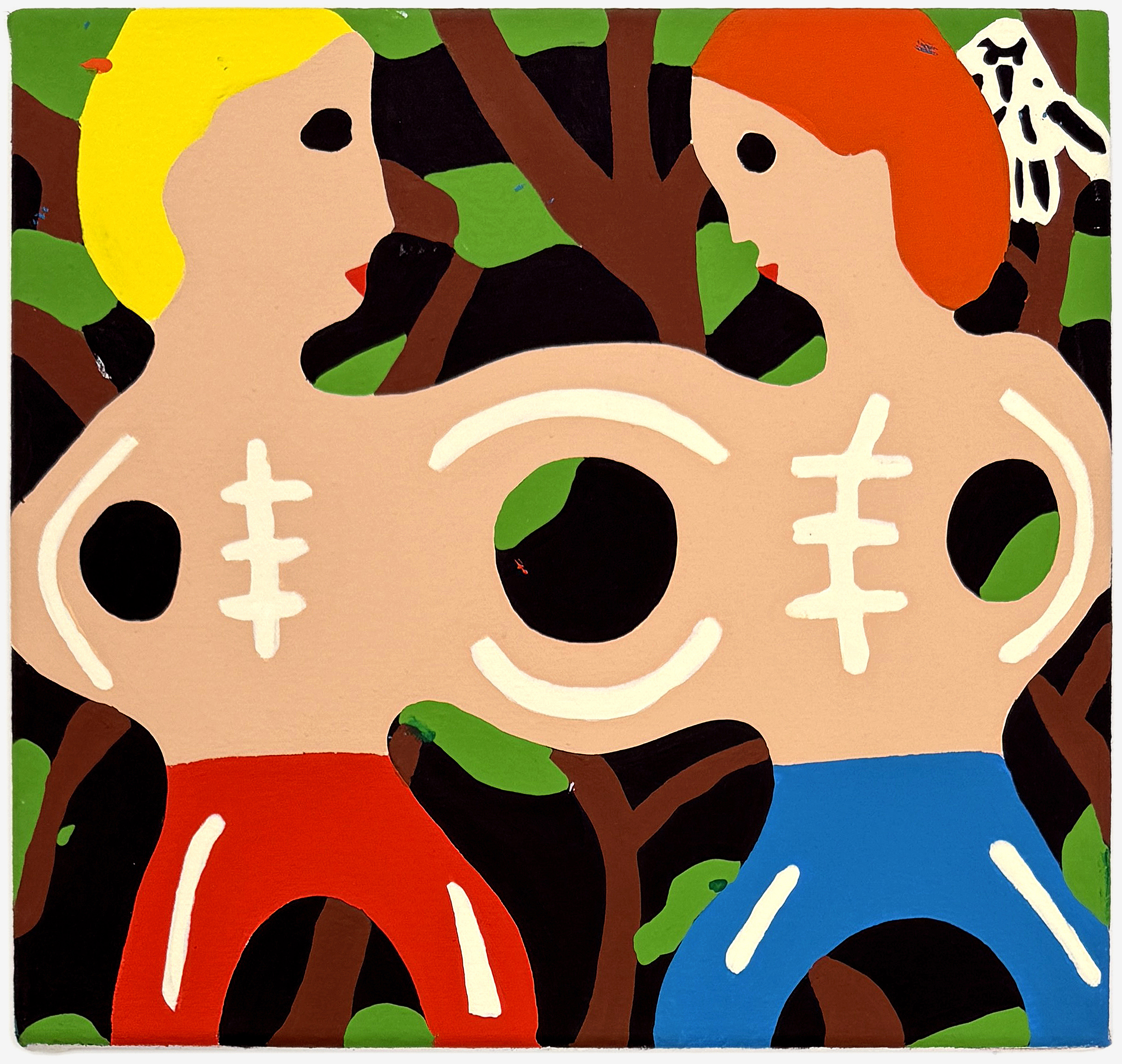 Midnigt Connection (original painting on canvas) by James Ulmer