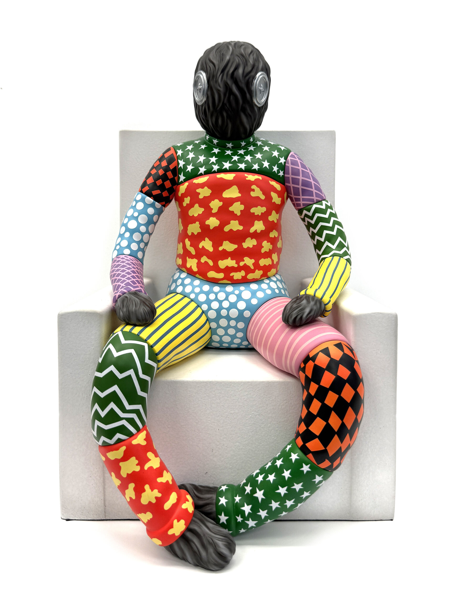 Positioning (rare resin sculpture) by Suanjaya Kencut