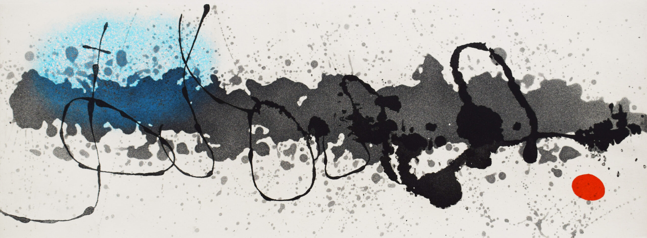 Trace on Water by Joan Miro