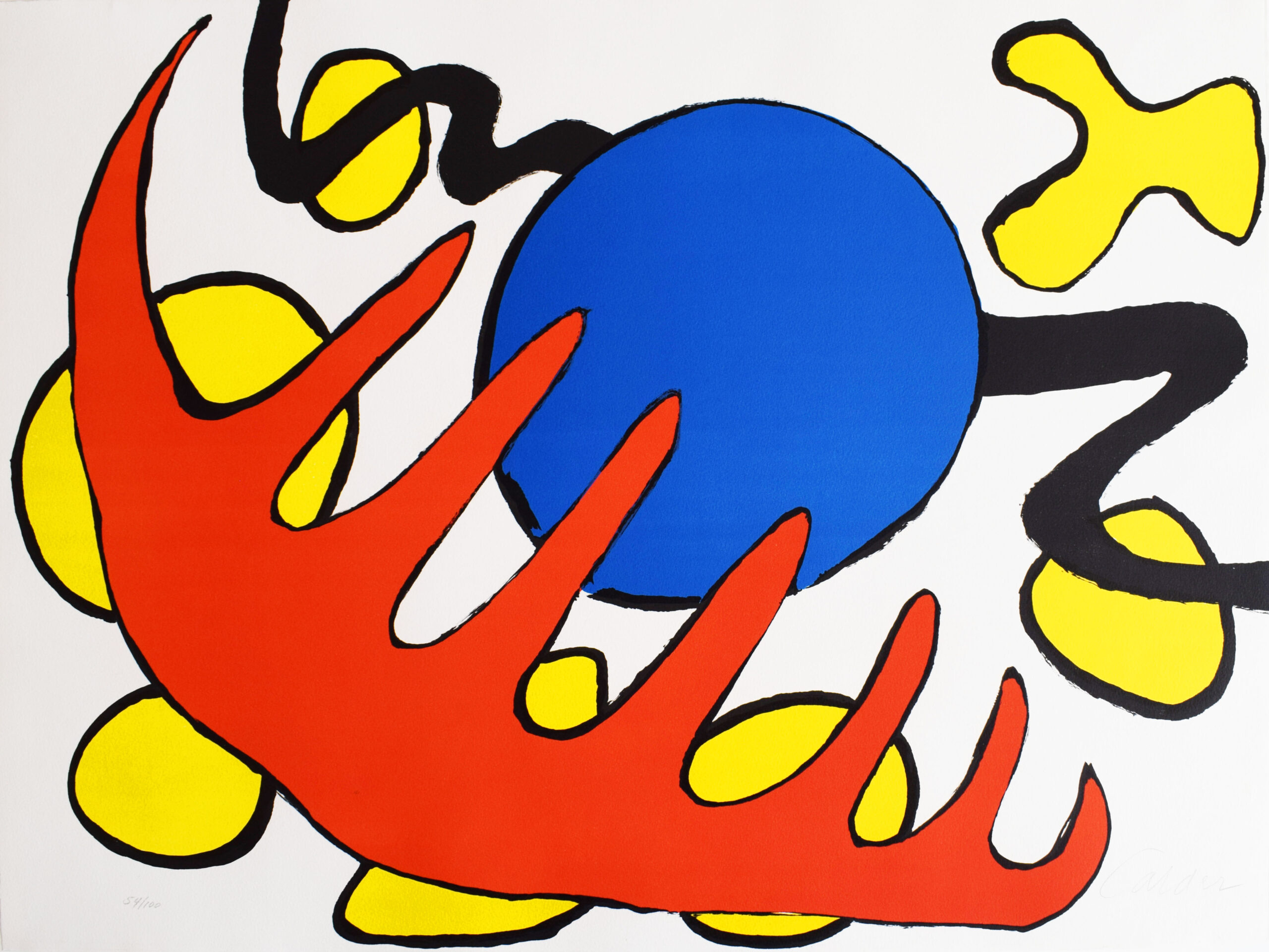 Blue Moon by Alexander Calder