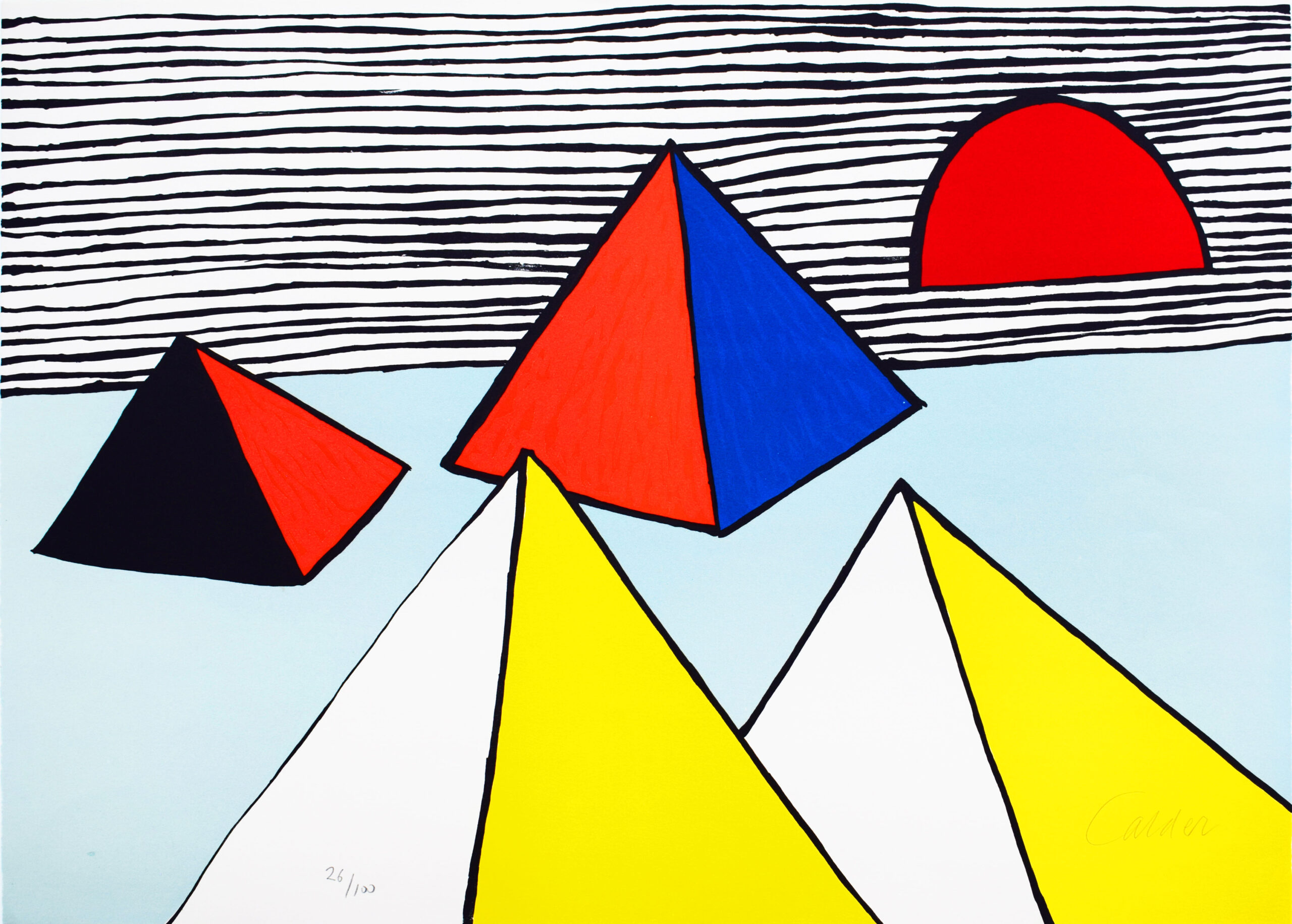 Composition III, from The Elementary Memory by Alexander Calder