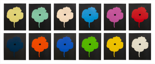 12 Colors (set) by Donald Sultan at Mary Ryan Gallery