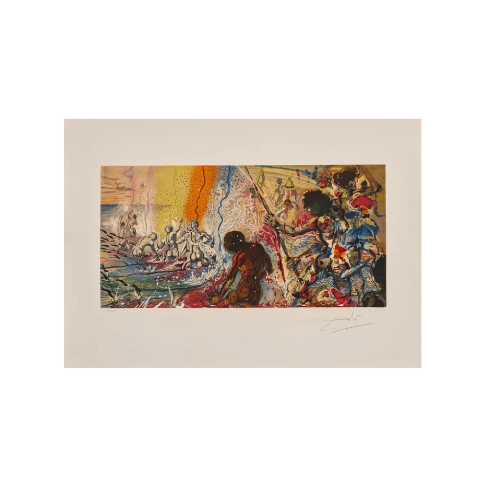 Salvador Dali,La Pêche au thon ( 1971–1972) by Salvador Dalí