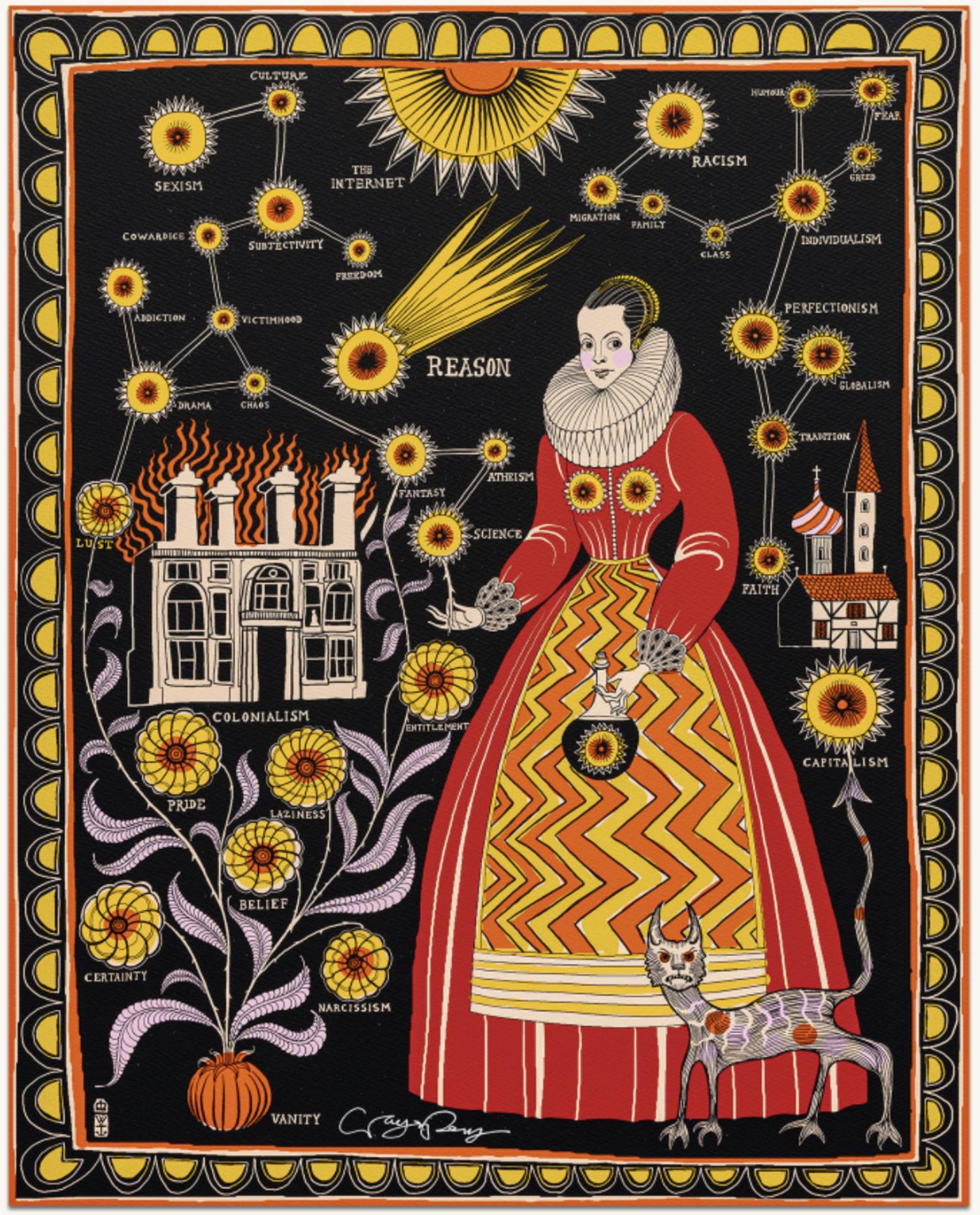 Grayson Perry (British 1960-), ‘Magical Thinking’, 2024 by Grayson Perry