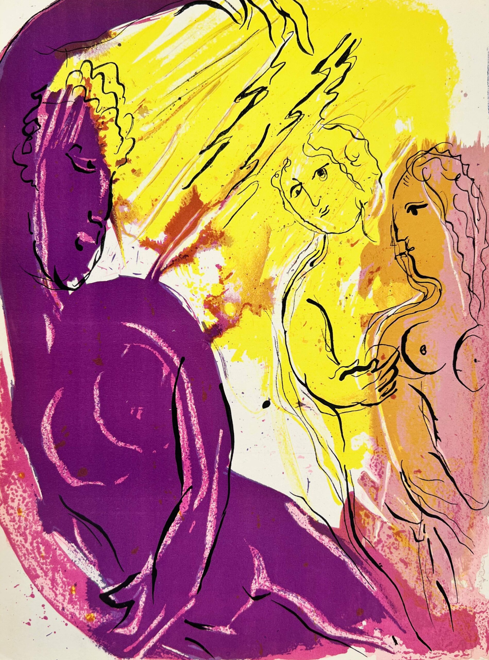 Angel of Paradise by Marc Chagall