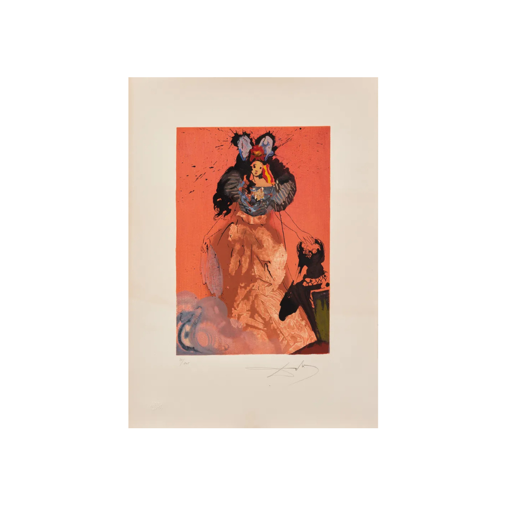 Salvador Dali,Dulcinea (Dulcinée) del Toboso (1971) by Salvador Dalí