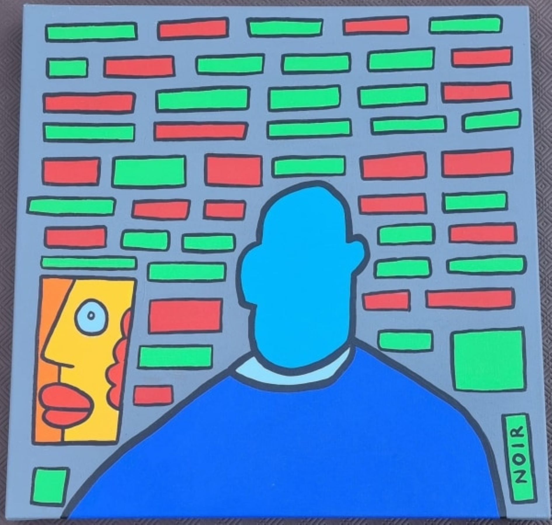 Untitled by Thierry Noir