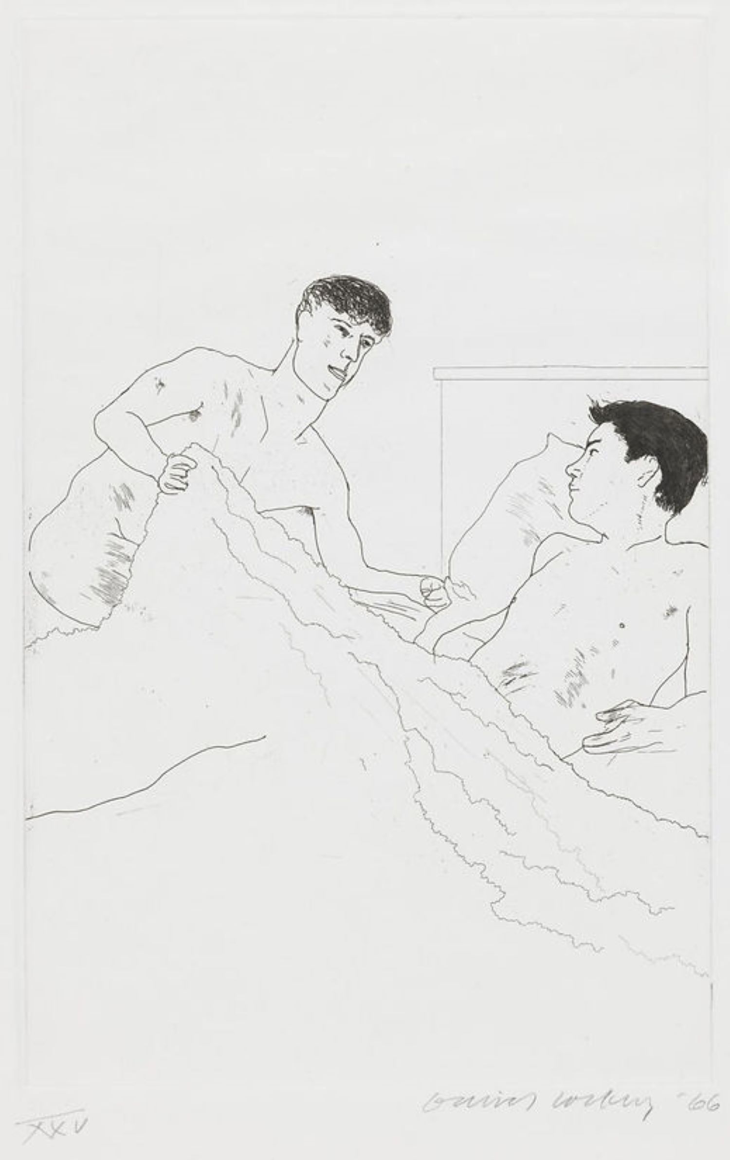 According to Prescriptions of Ancient Magicians by David Hockney