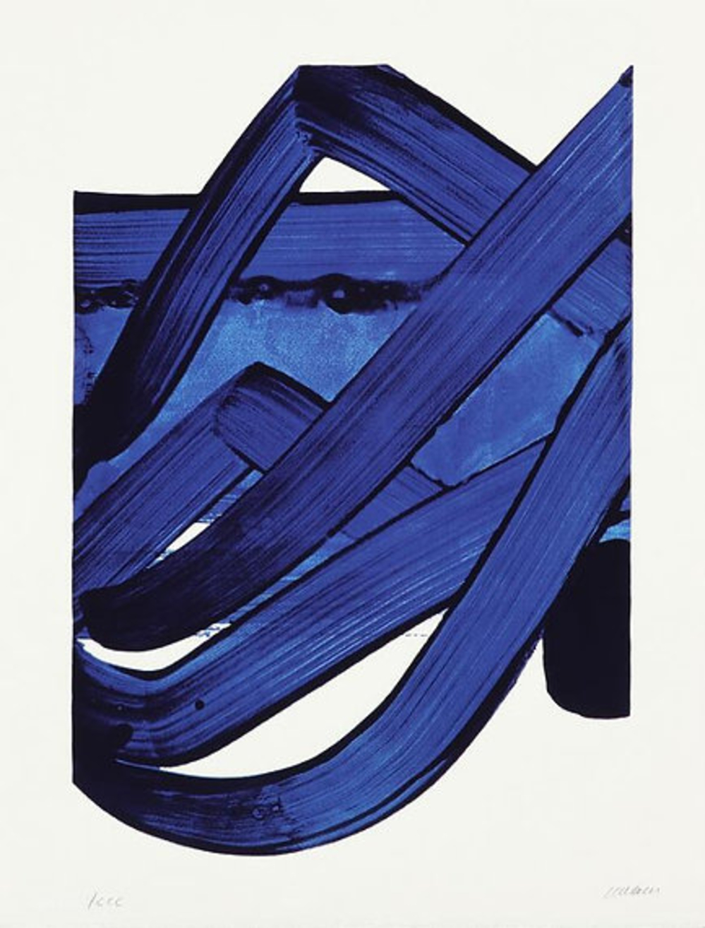 Pierre Soulages Composition, Sérigraphie No 18 by Pierre Soulages